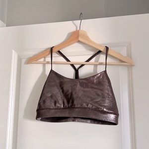 Lululemon Flow Y Nulu Bra Shine